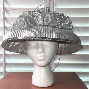 CLEARANCE! Fancy Silver Hat